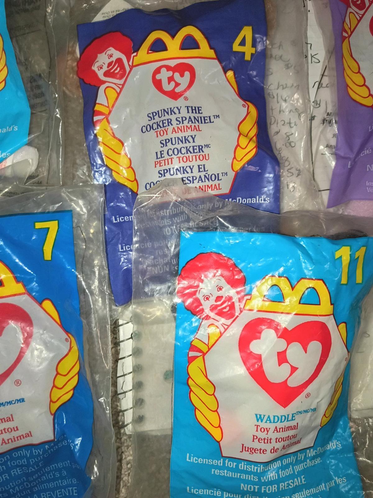 McDonalds mini beanie babies 6 of them - Madison, Indiana - FleaMarketBay