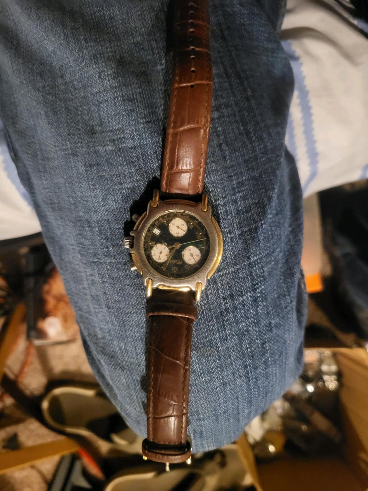 Belair Swiss Quartz Chronograph watch - Ocean Springs, Mississippi - FleaMarketBay