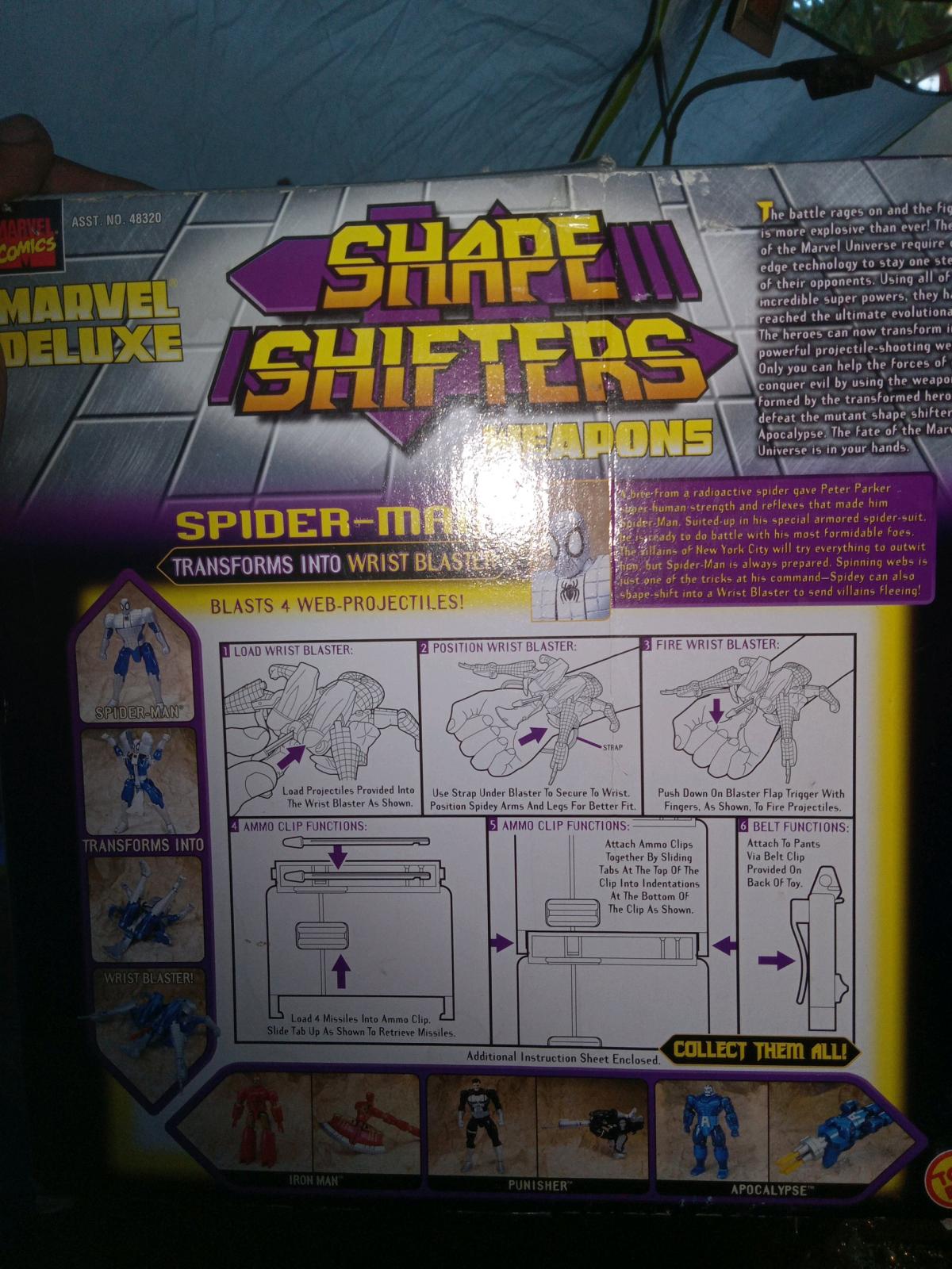 SpiderMan shapeshifter Never been opened - San Antonio, Texas - FleaMarketBay
