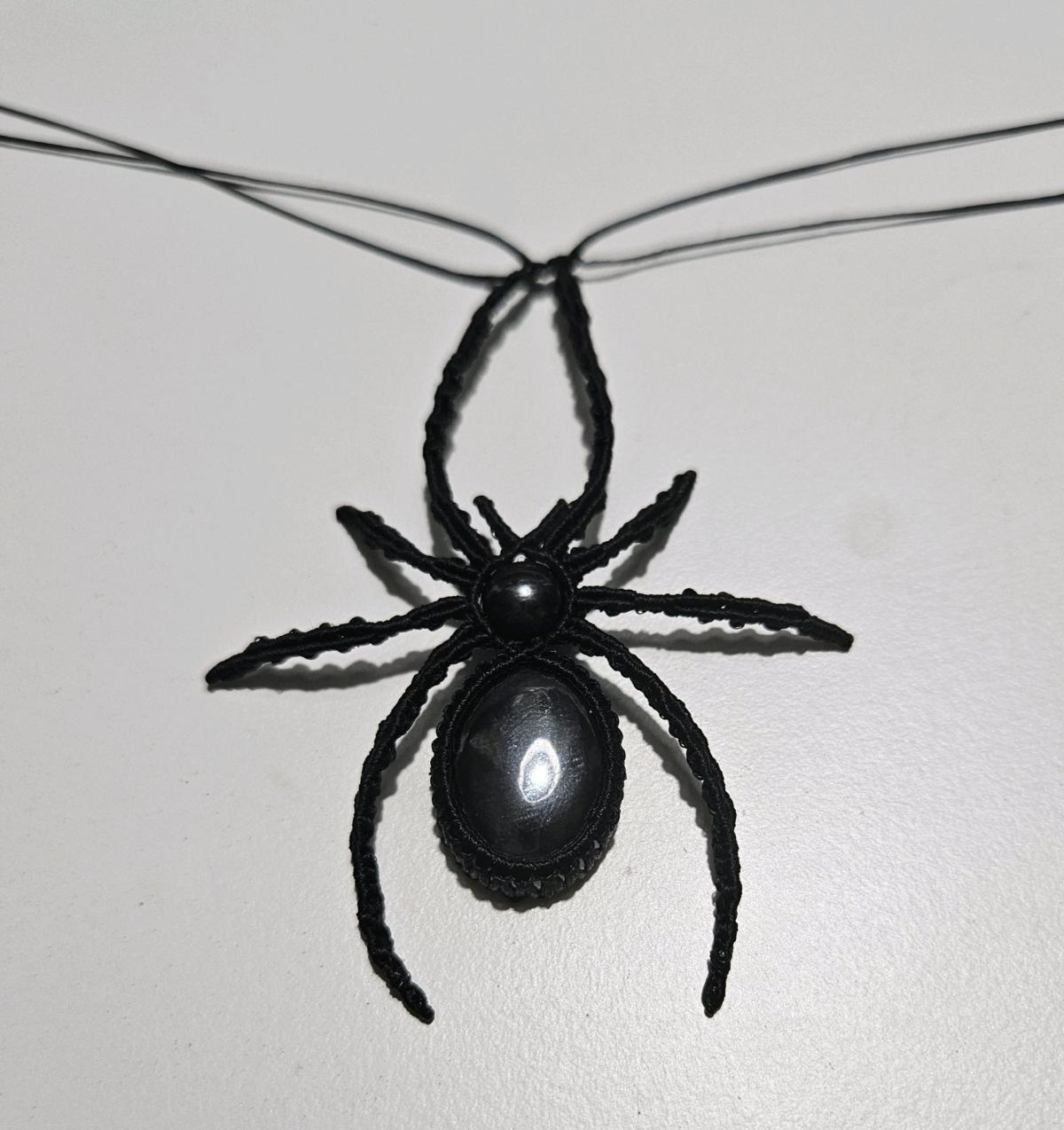Handmade Spider Necklace - Howey In The Hills, Florida - FleaMarketBay