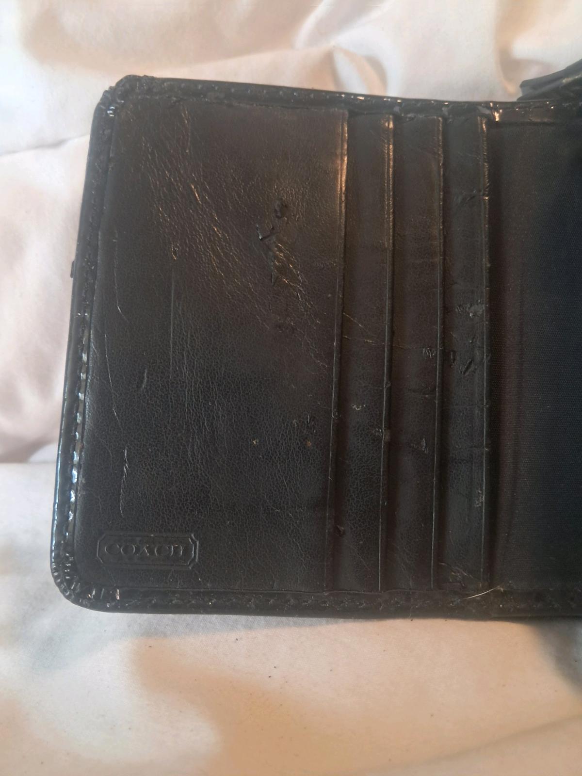 Black Coach Wallet - Corning, New York - FleaMarketBay