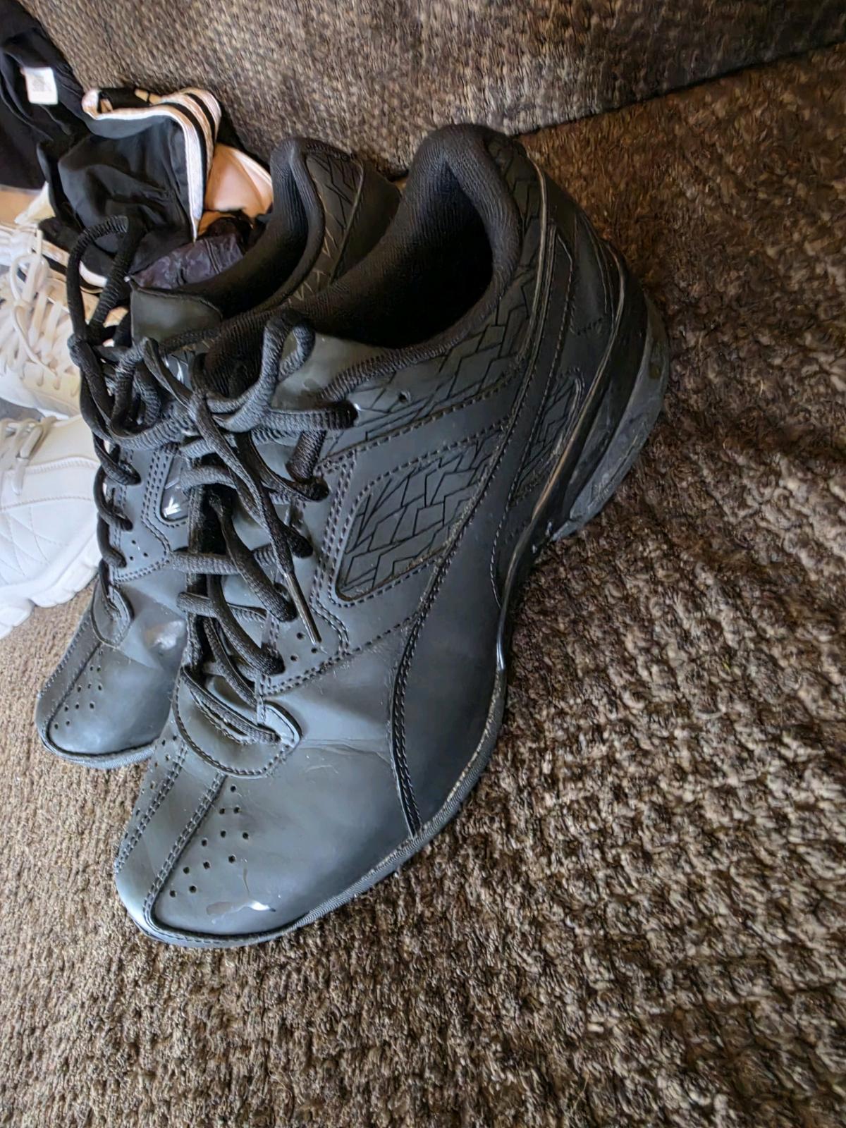 Mens all black pumas - Great Bend, Kansas - FleaMarketBay