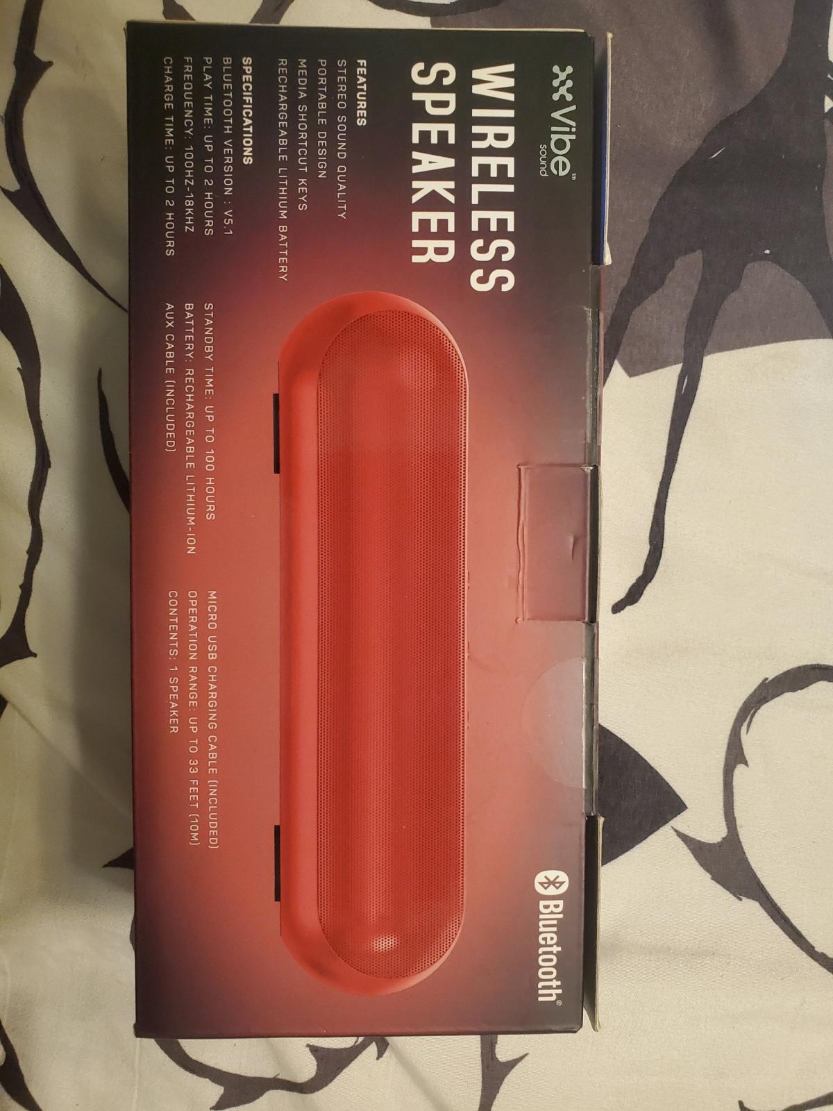 portable wireless Bluetooth speaker - Bradford, Pennsylvania - FleaMarketBay