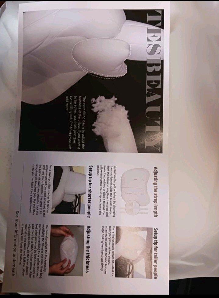 TESBEAUTY Tesla Hwadrest Pillow 2 Pack White - Grand Haven, Michigan - FleaMarketBay