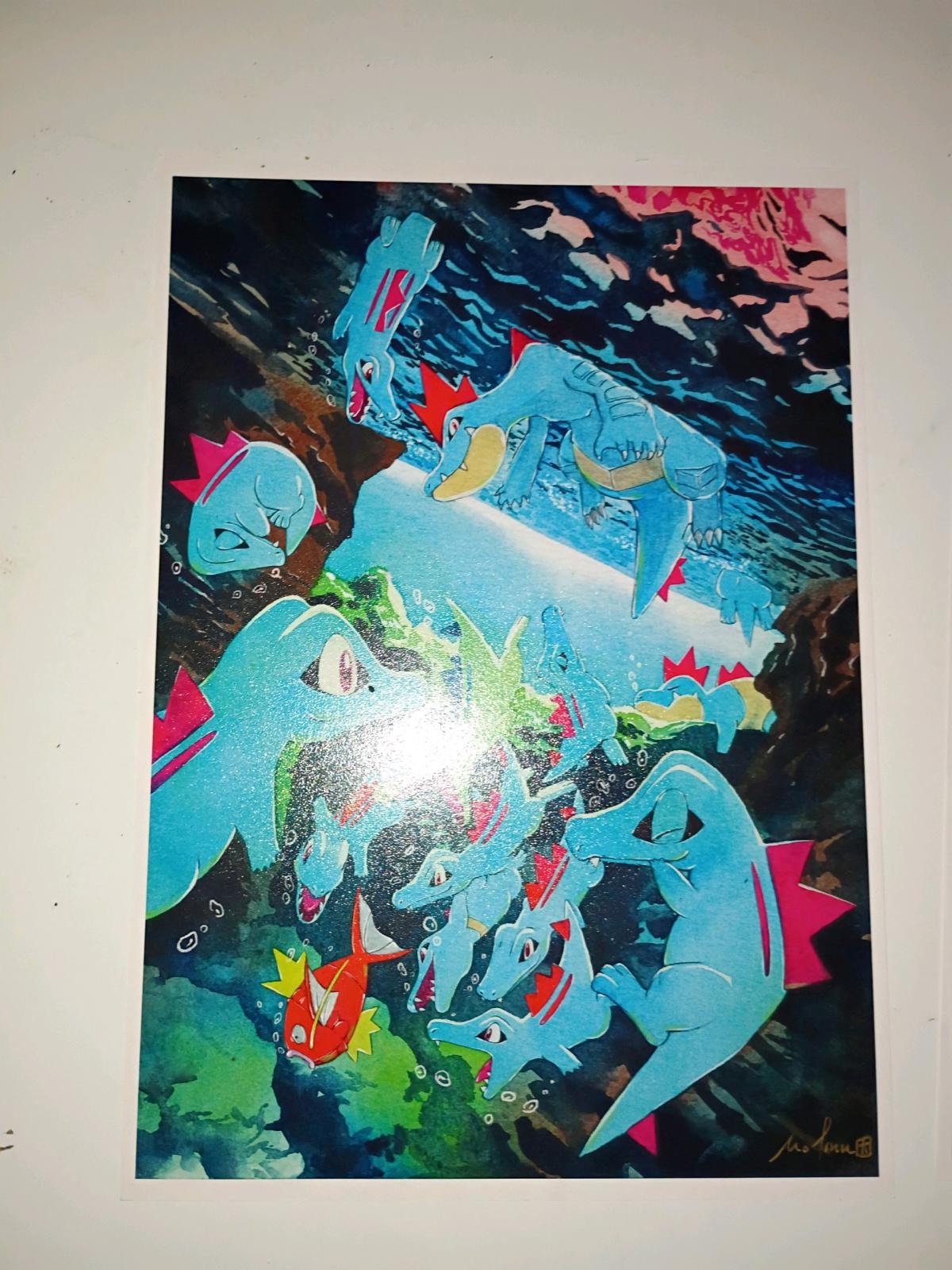 3 Pokemon art pieces - Powder Springs, Georgia - FleaMarketBay