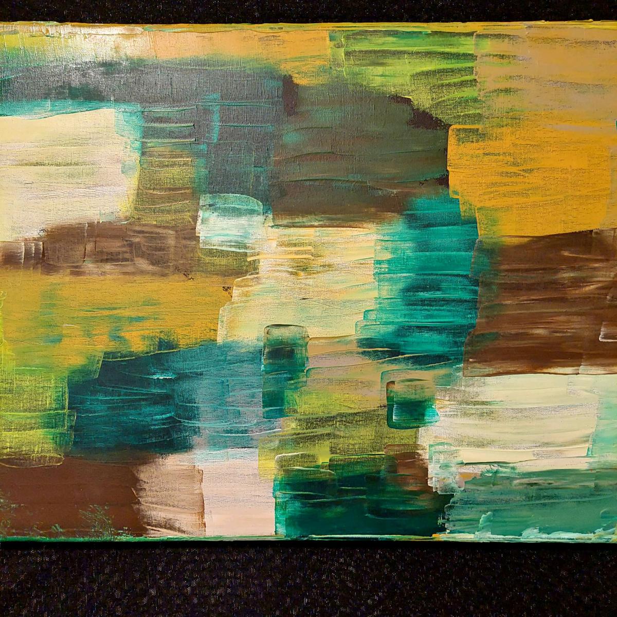 abstract oil painting - Hillsboro, Oregon - FleaMarketBay
