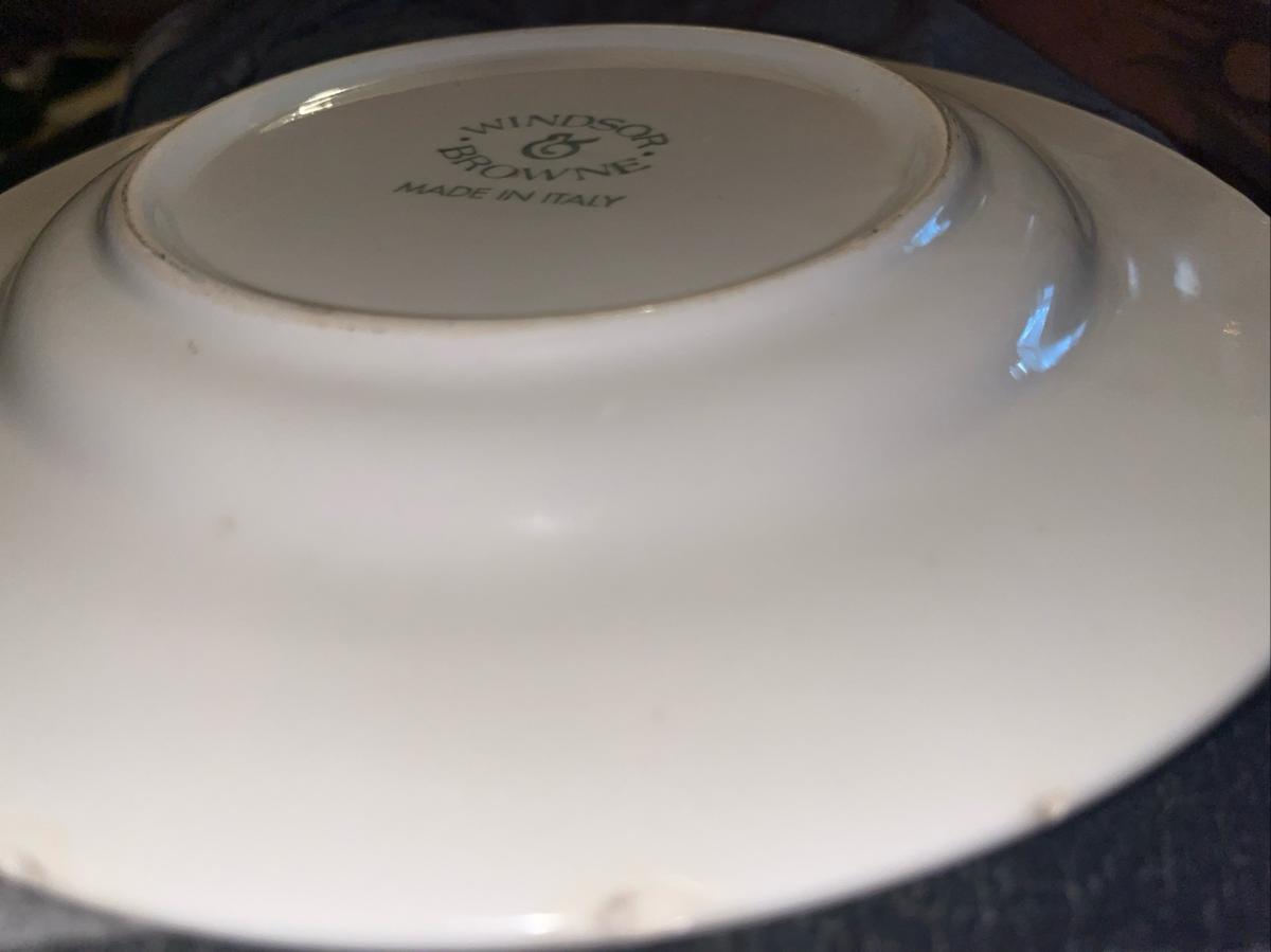 Windsor  Browne Italy 10in plate - Auburn, Georgia - FleaMarketBay