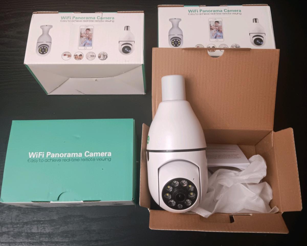 WIFI PANORAMA LIGHT BULB CAMERA - Bronx, New York - FleaMarketBay