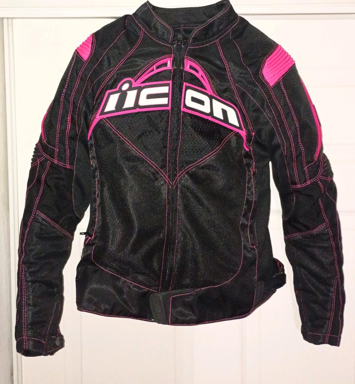 icon contra Motorcycle jacket - Rome, New York - FleaMarketBay