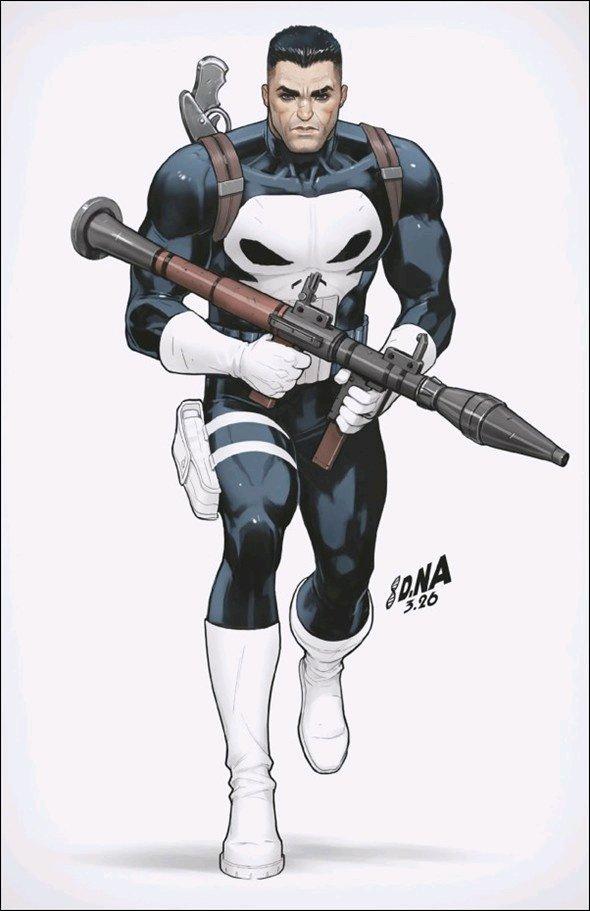 Punisher 3 150 Ratio David Nakayama Color Block White Virgin - Elmwood Park, Illinois - FleaMarketBay
