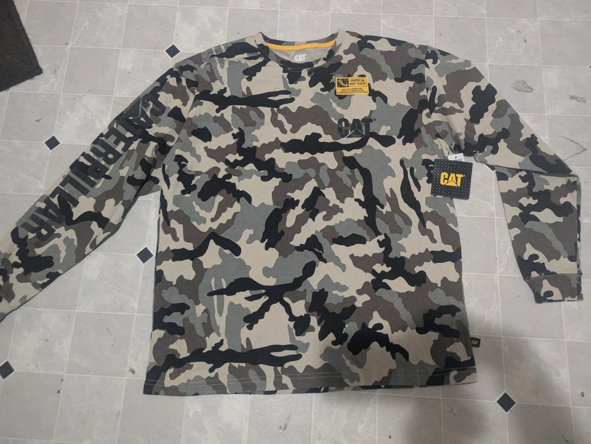 Mens Caterpillar long sleeve shirt - Chicago, Illinois - FleaMarketBay