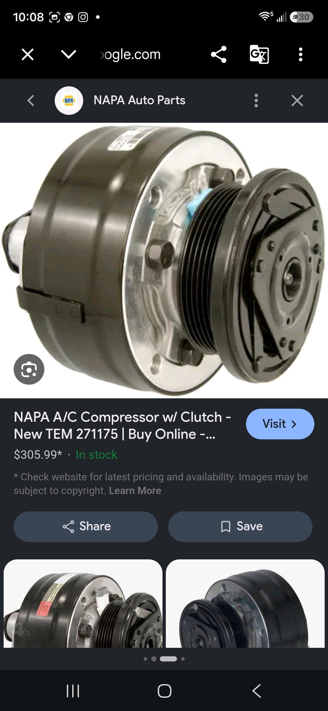 brand new ac compressor in box - Clovis, California - FleaMarketBay