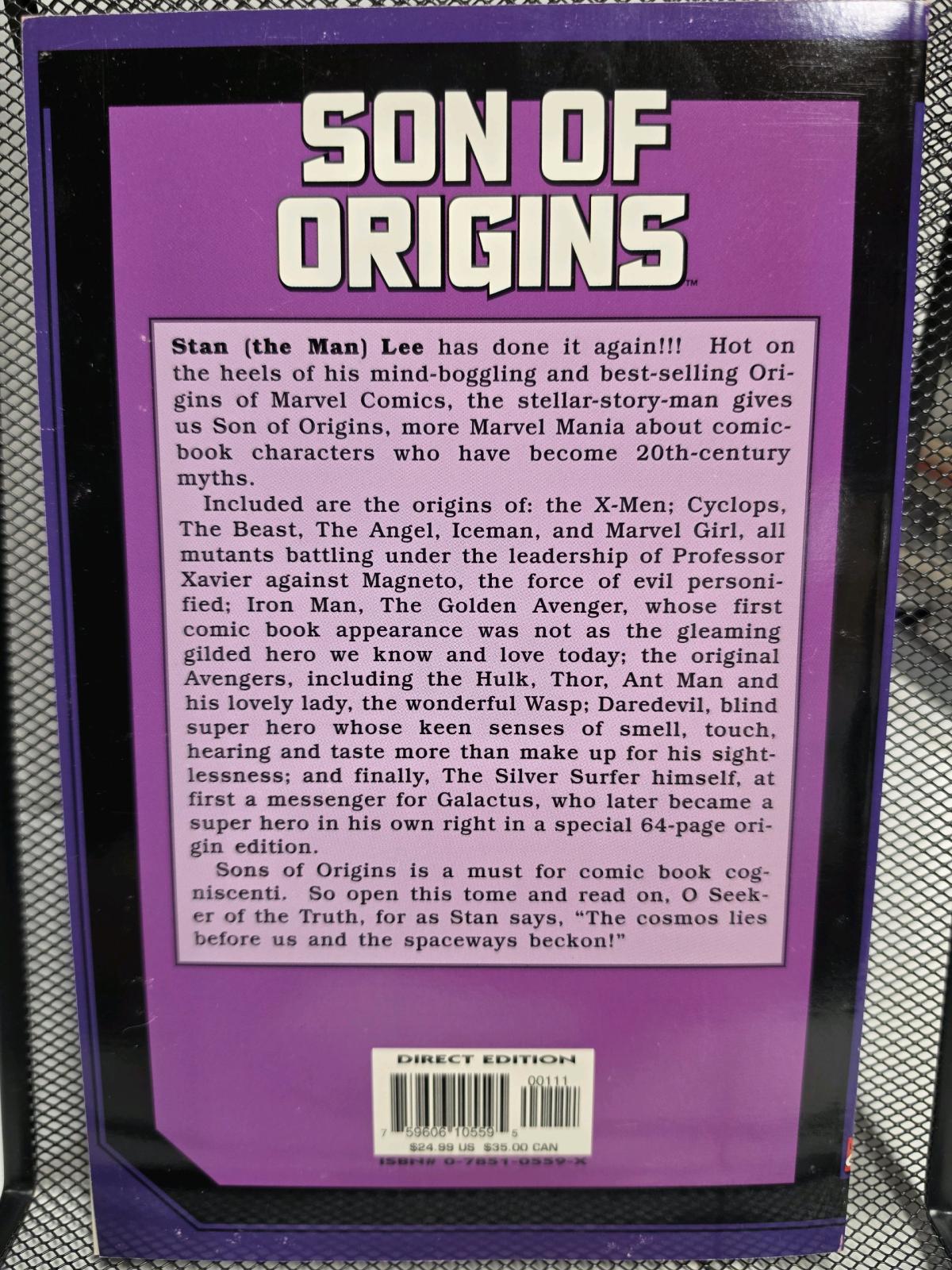 Marvel Comics House of Ideas Son Of Origins TPB New Revised - Burbank, Illinois - FleaMarketBay