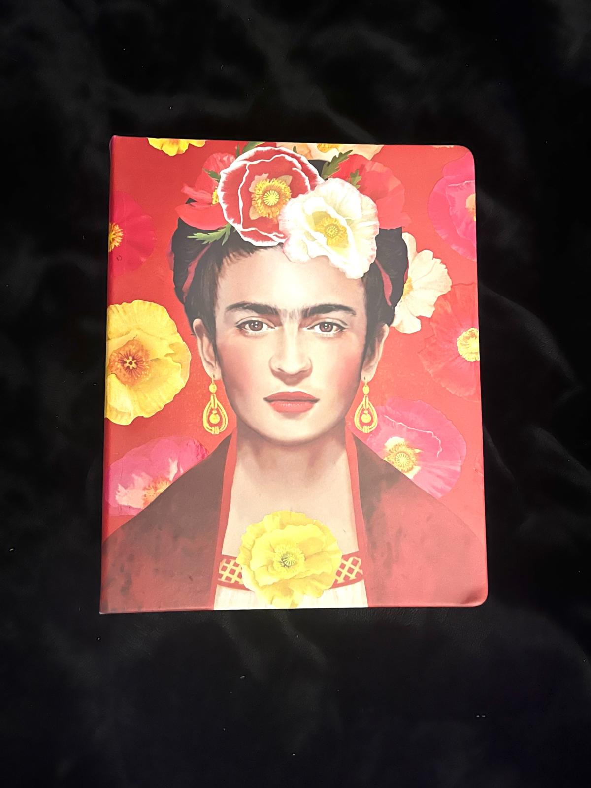 Frida Kahlo Floral Lined Notebook Journal - Norwood, Massachusetts - FleaMarketBay