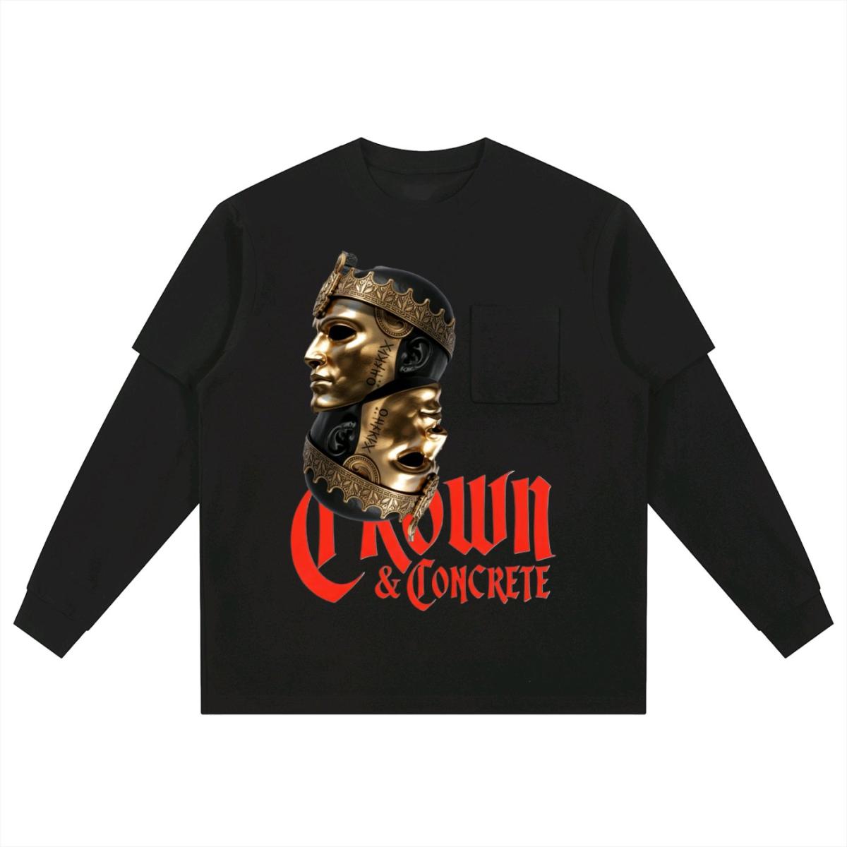 BUFU TwoFace TwoPiece Graphic Long Sleeve - Fort Polk, Louisiana - FleaMarketBay