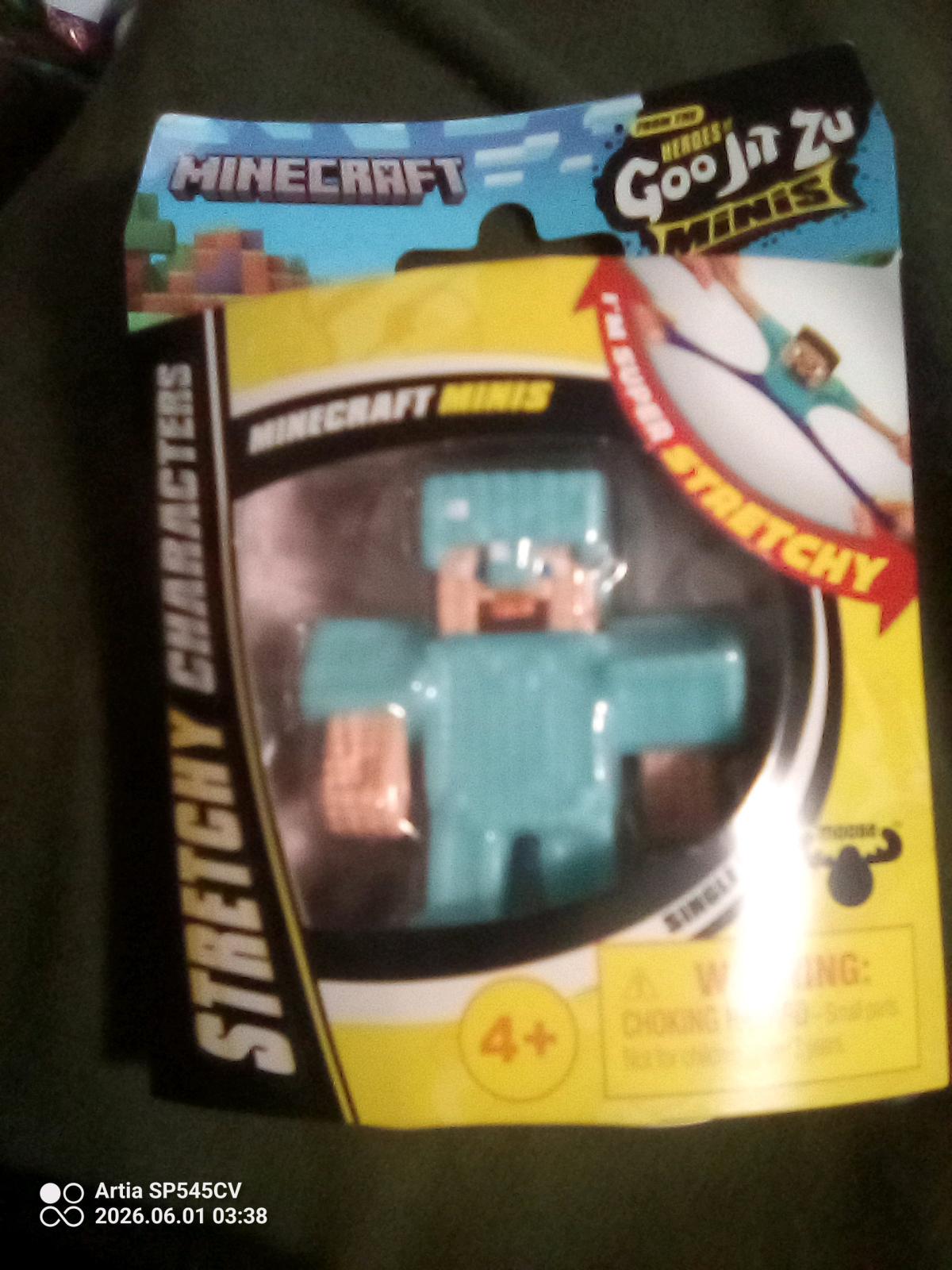 2 Minecraft Jin jitzu minis stretchables figures - Greensburg, Pennsylvania - FleaMarketBay
