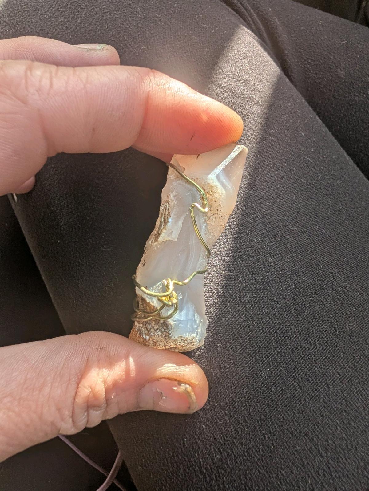 translucent chalcedony quartz - Dallas, Oregon - FleaMarketBay