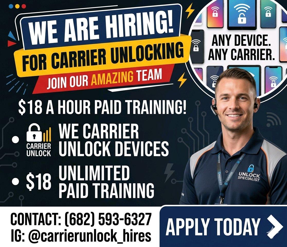 Device Unlocking Blacklist Removal Low Price Arlington - Arlington, Texas - FleaMarketBay
