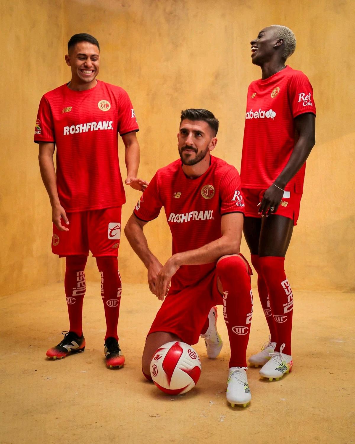 New Balance Toluca 202526 Home Jersey SlimFit Large For Men - San Antonio, Texas - FleaMarketBay