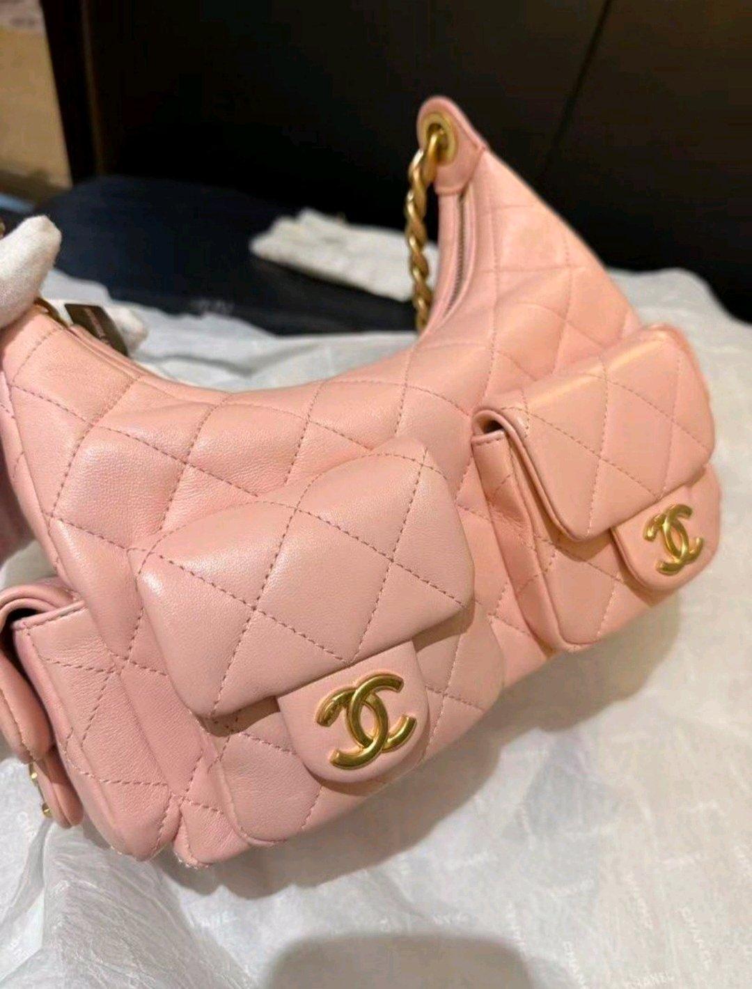 Channel Hobo Bag in Pink - Aiken, South Carolina - FleaMarketBay