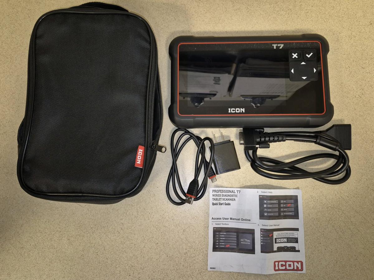 DIAGNOSTIC CAR SCANNER ICON PROFESSIONAL T7 MRDST7 - Miami, Florida - FleaMarketBay