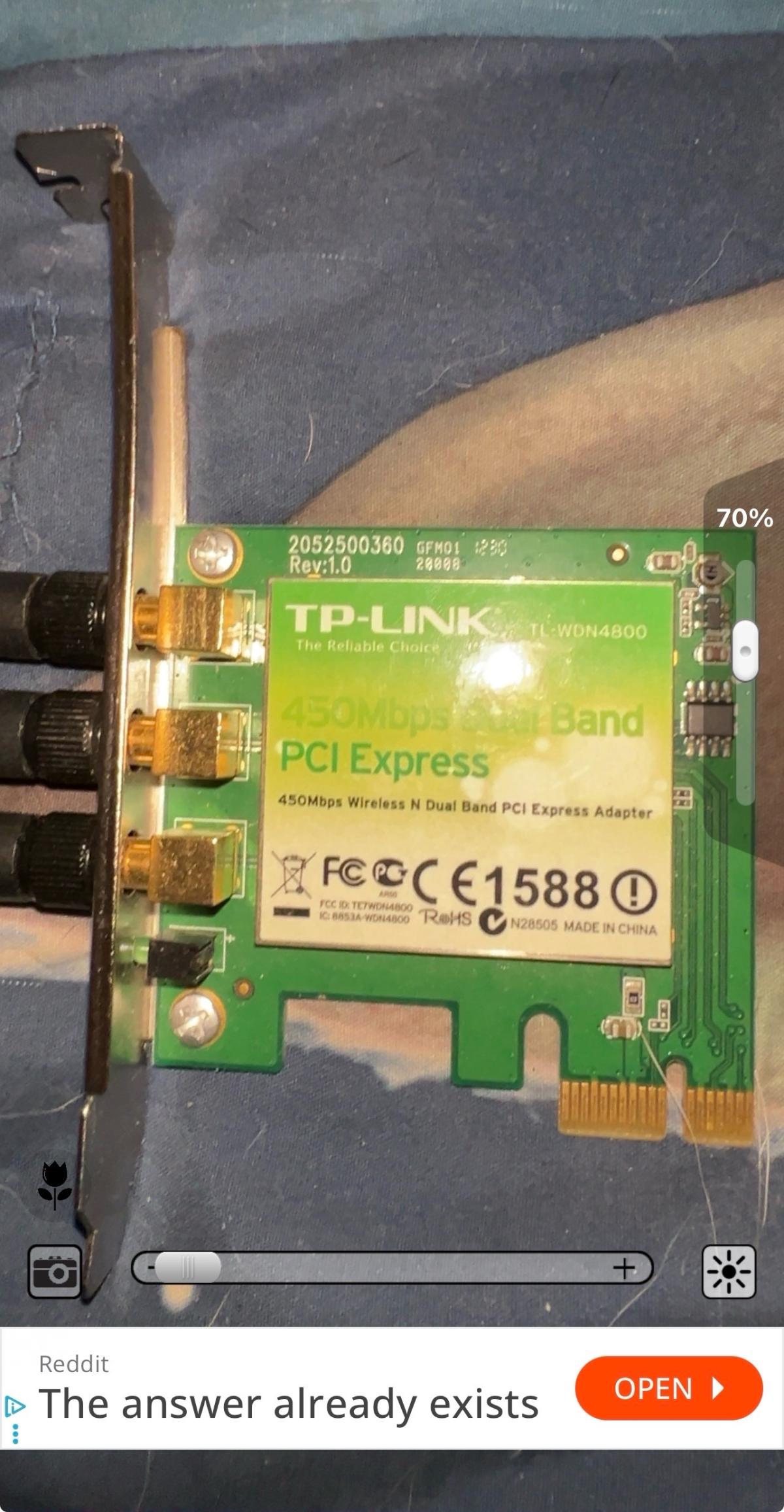 TPLink N900 Wireless PCIe WiFi Card TLWDN4800 - Phoenix, Arizona - FleaMarketBay