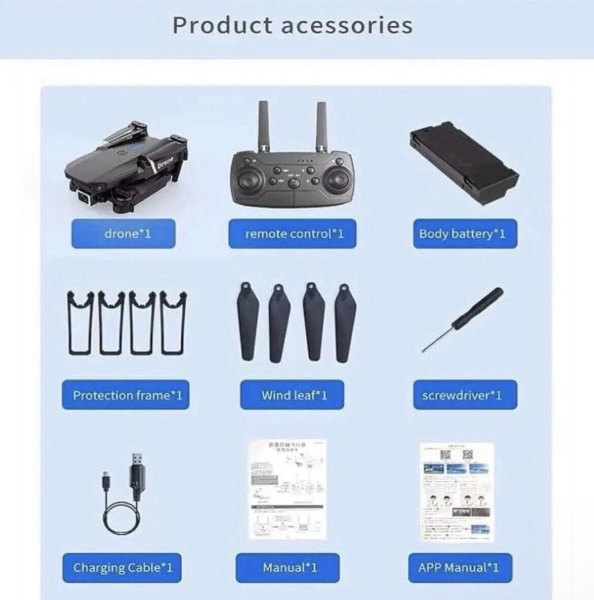 SMS Foldable Drone With Remote Control - Fresh Meadows, New York - FleaMarketBay