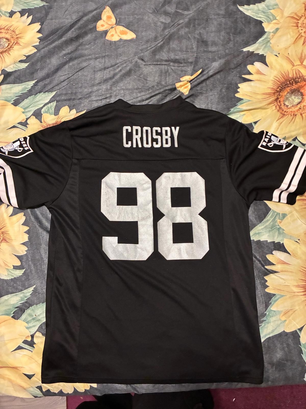 LAS VEGAS RAIDERS MAX CROSBY JERSEY - Sacramento, California - FleaMarketBay