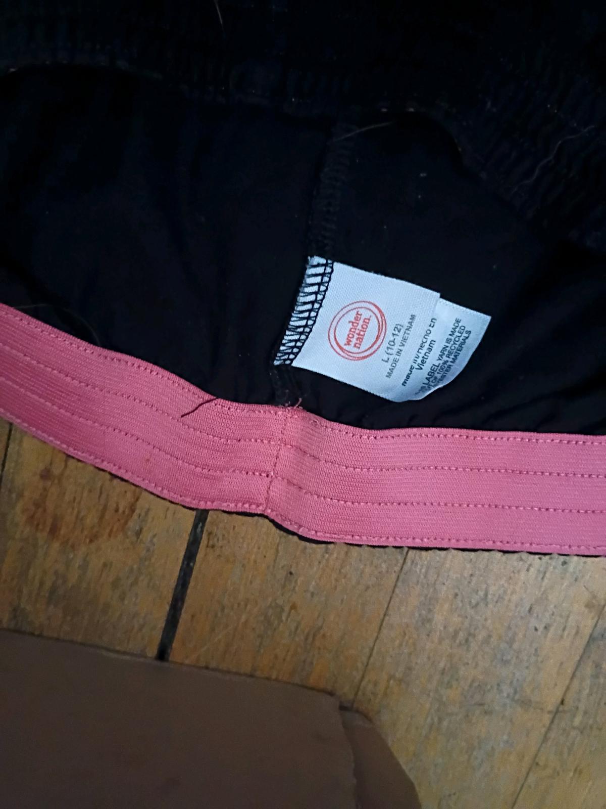 black shorts with pink waist band - Duluth, Minnesota - FleaMarketBay