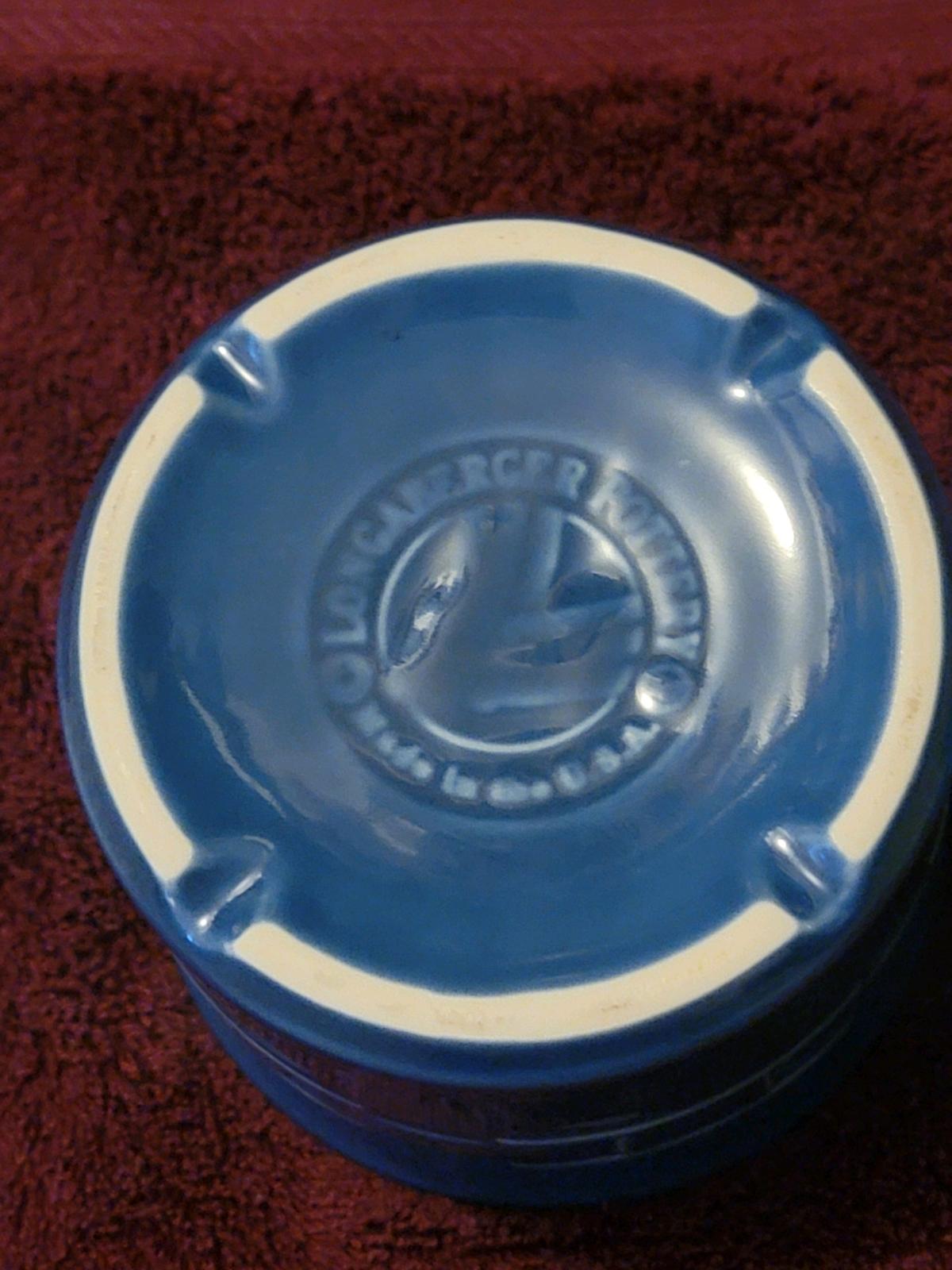 Longaberger Woven Traditions Cornflower Blue Pint Crock Lid - Iowa City, Iowa - FleaMarketBay
