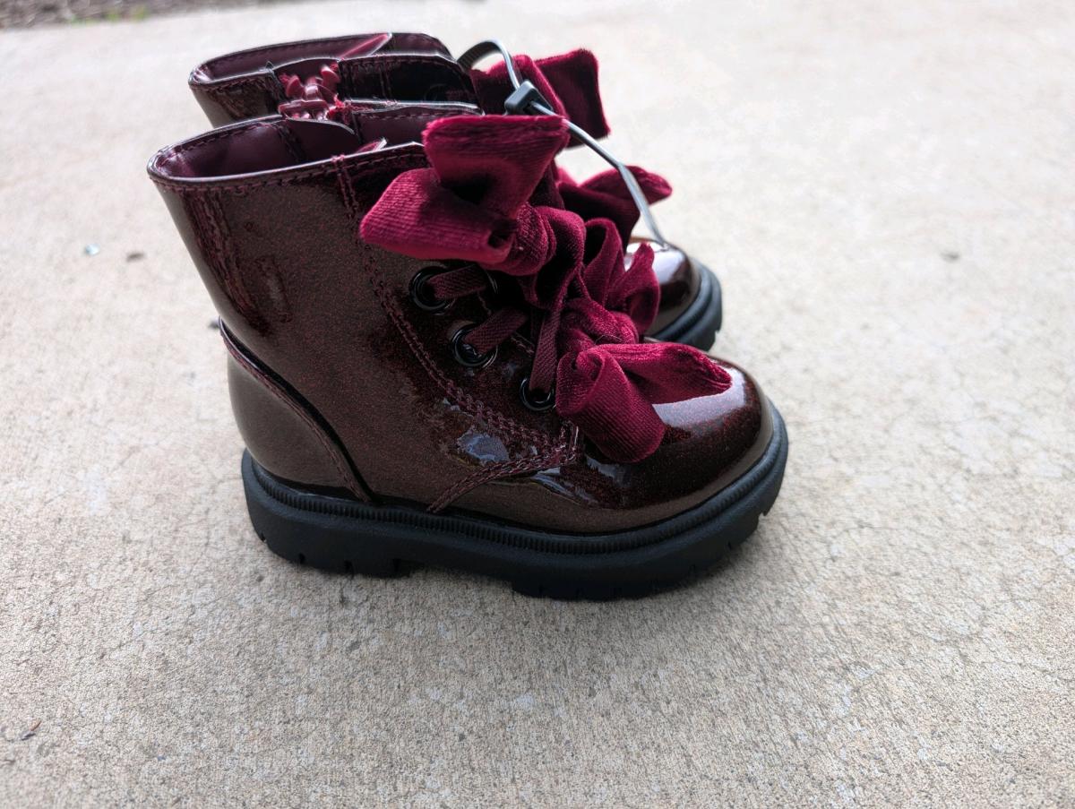 cat and jack toddlers girl cat and jack bow booties - Dallas, Oregon - FleaMarketBay