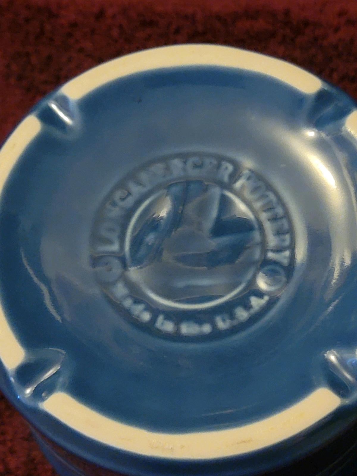 Longaberger Woven Traditions Cornflower Blue Pint Crock Lid - Iowa City, Iowa - FleaMarketBay