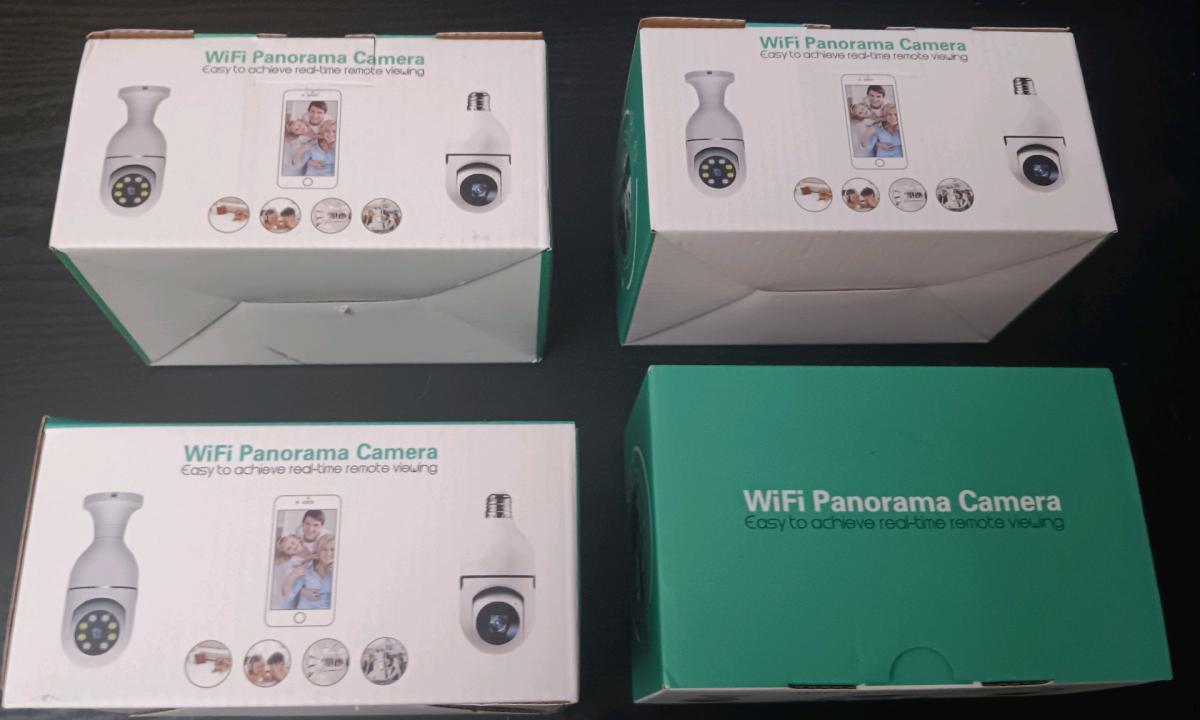 WIFI PANORAMA LIGHT BULB CAMERA - Bronx, New York - FleaMarketBay