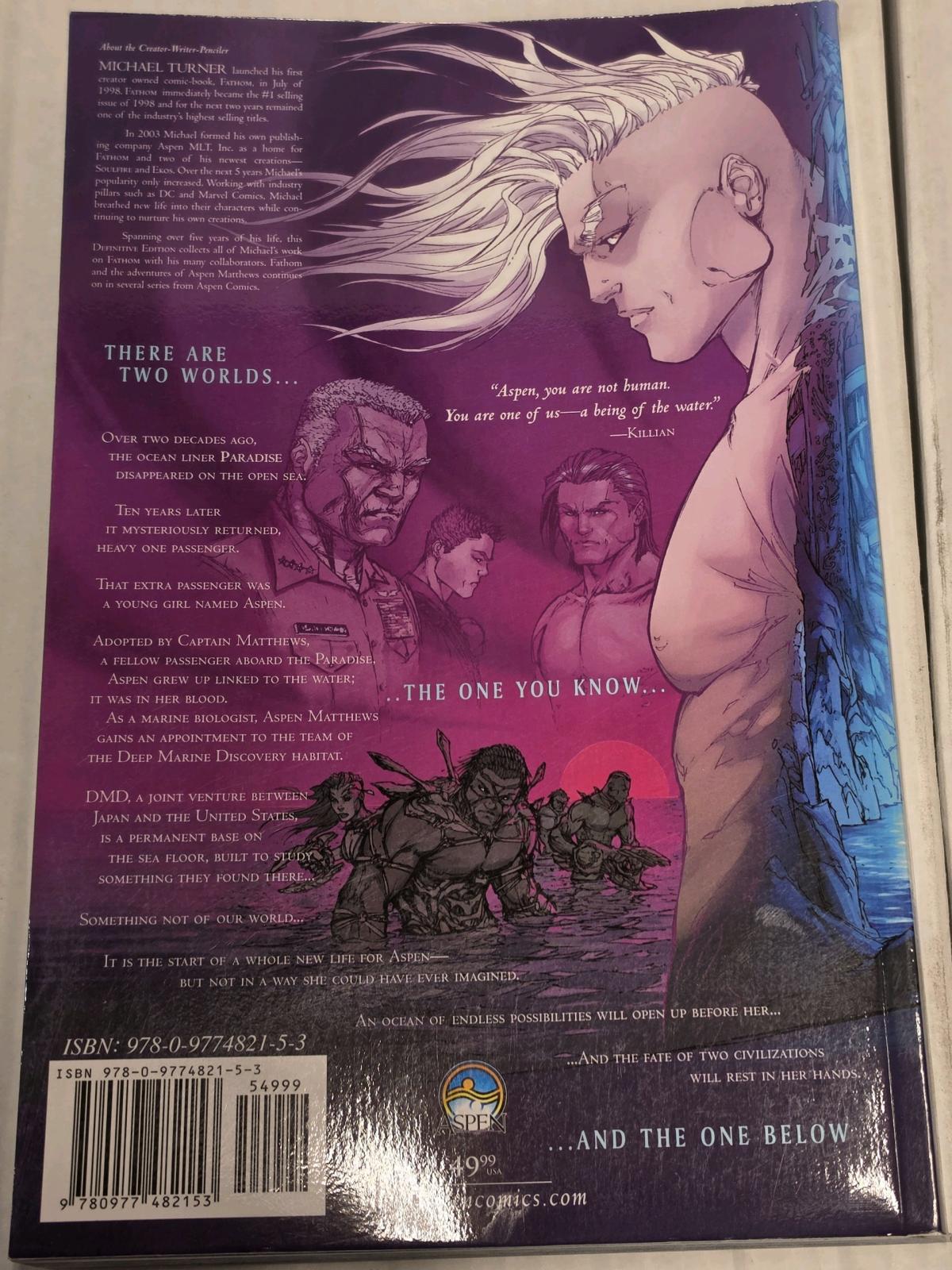Fathom The Definitive Edition Volume 1 Michael Turner - Barstow, Illinois - FleaMarketBay