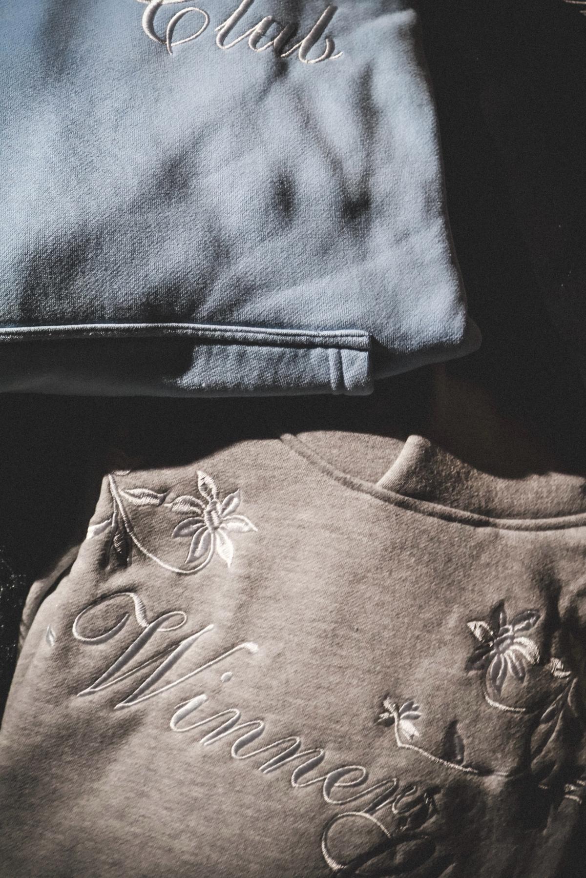 Embroidered Winners Club Hoodie - San Mateo, California - FleaMarketBay