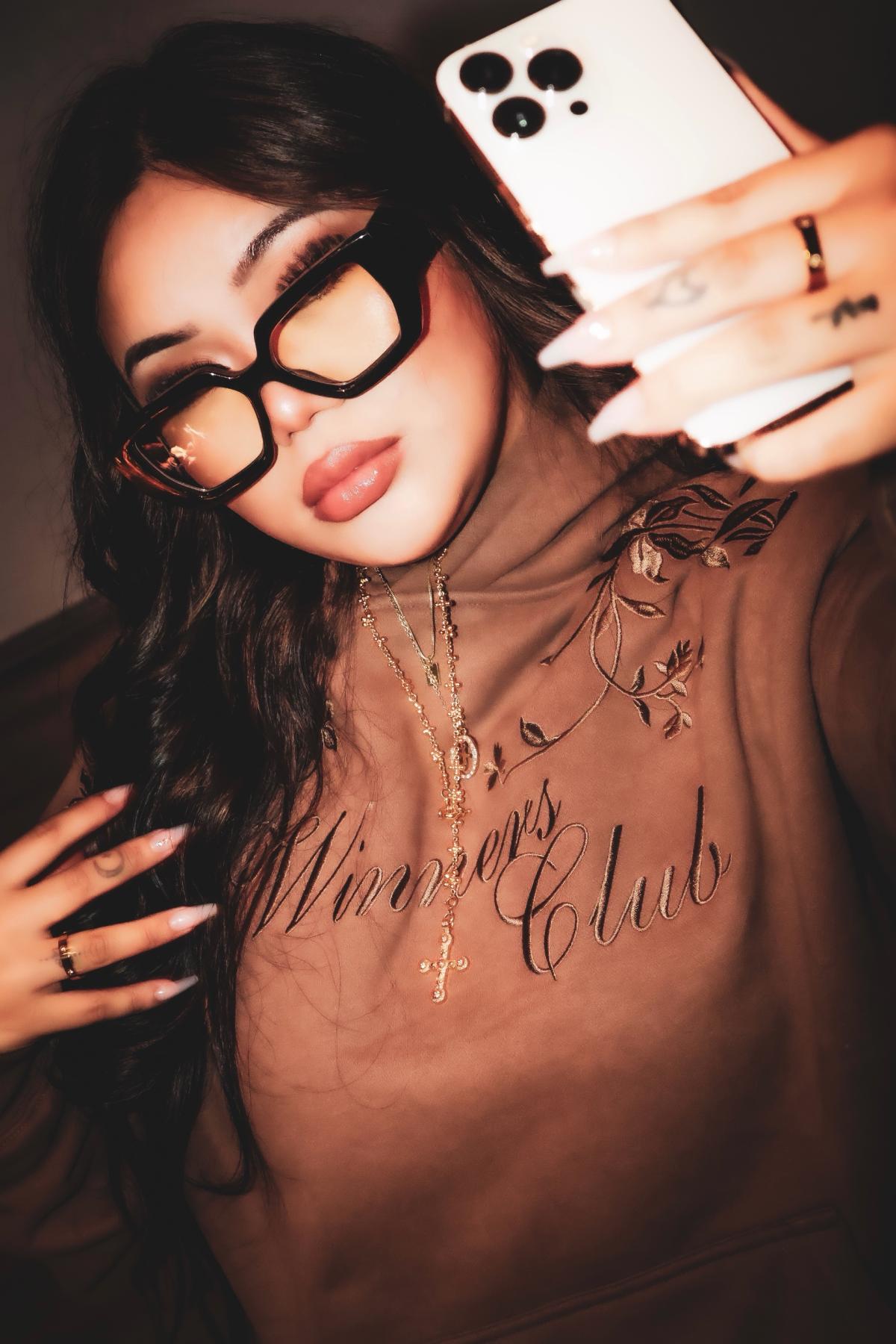 Embroidered Winners Club Hoodie - San Mateo, California - FleaMarketBay