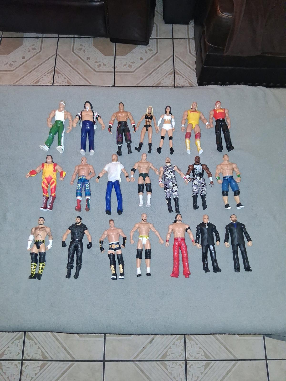 WWE Mix 56 Action Figures with Ring And Others - North Hollywood, California - FleaMarketBay