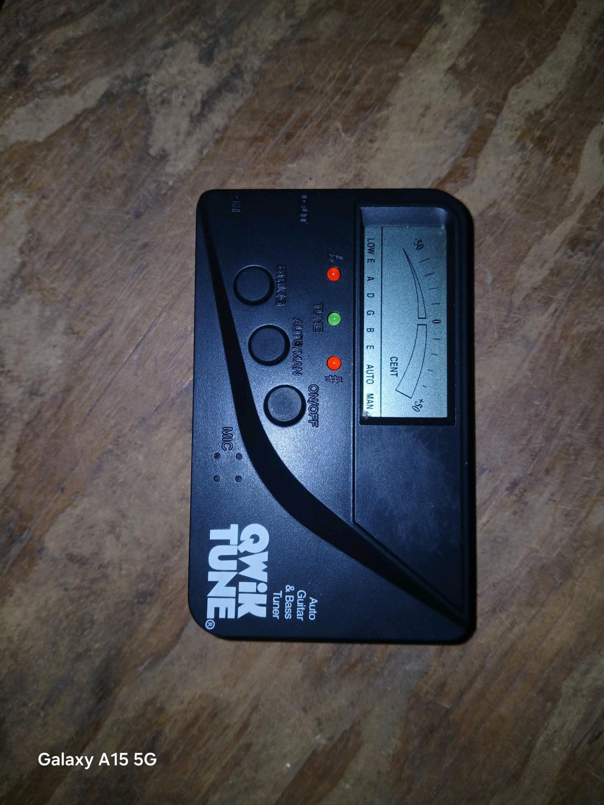 Acoustic tuner and Guitar case - Forsyth, Georgia - FleaMarketBay