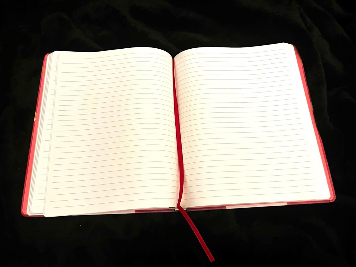 Frida Kahlo Floral Lined Notebook Journal - Norwood, Massachusetts - FleaMarketBay
