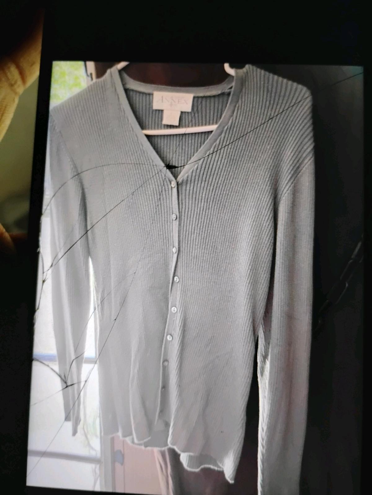 A Nice New Womens Long Sleeve Grey Top - Swansea, South Carolina - FleaMarketBay