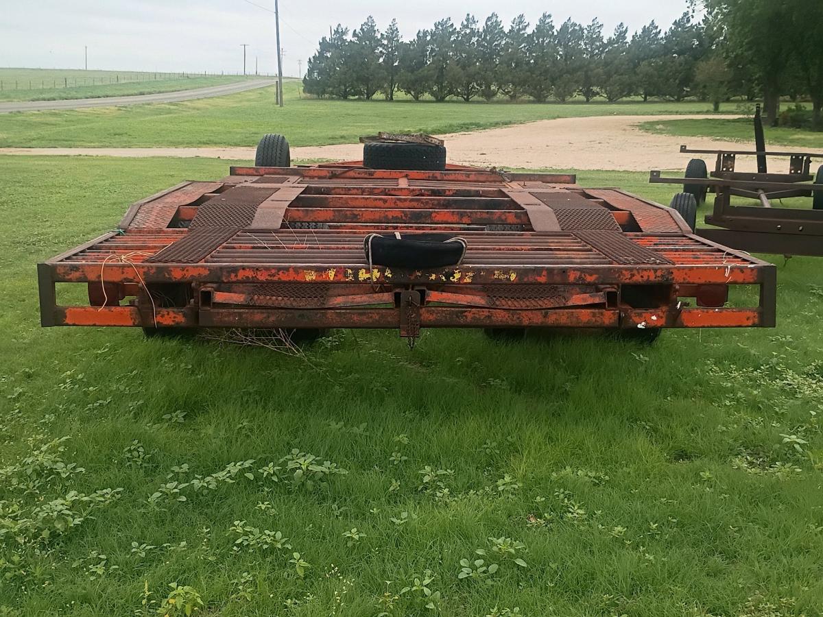 Vintage Donahue Implement Carrier Trailer - Plainview, Texas - FleaMarketBay