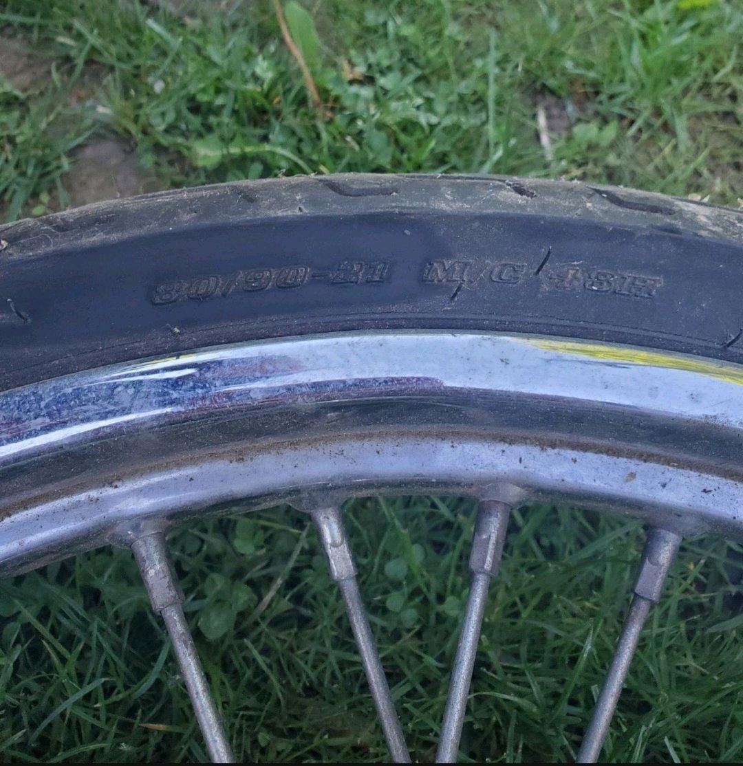 chopper or harley tire Dunlop 40 spoke - Bradford, Pennsylvania - FleaMarketBay