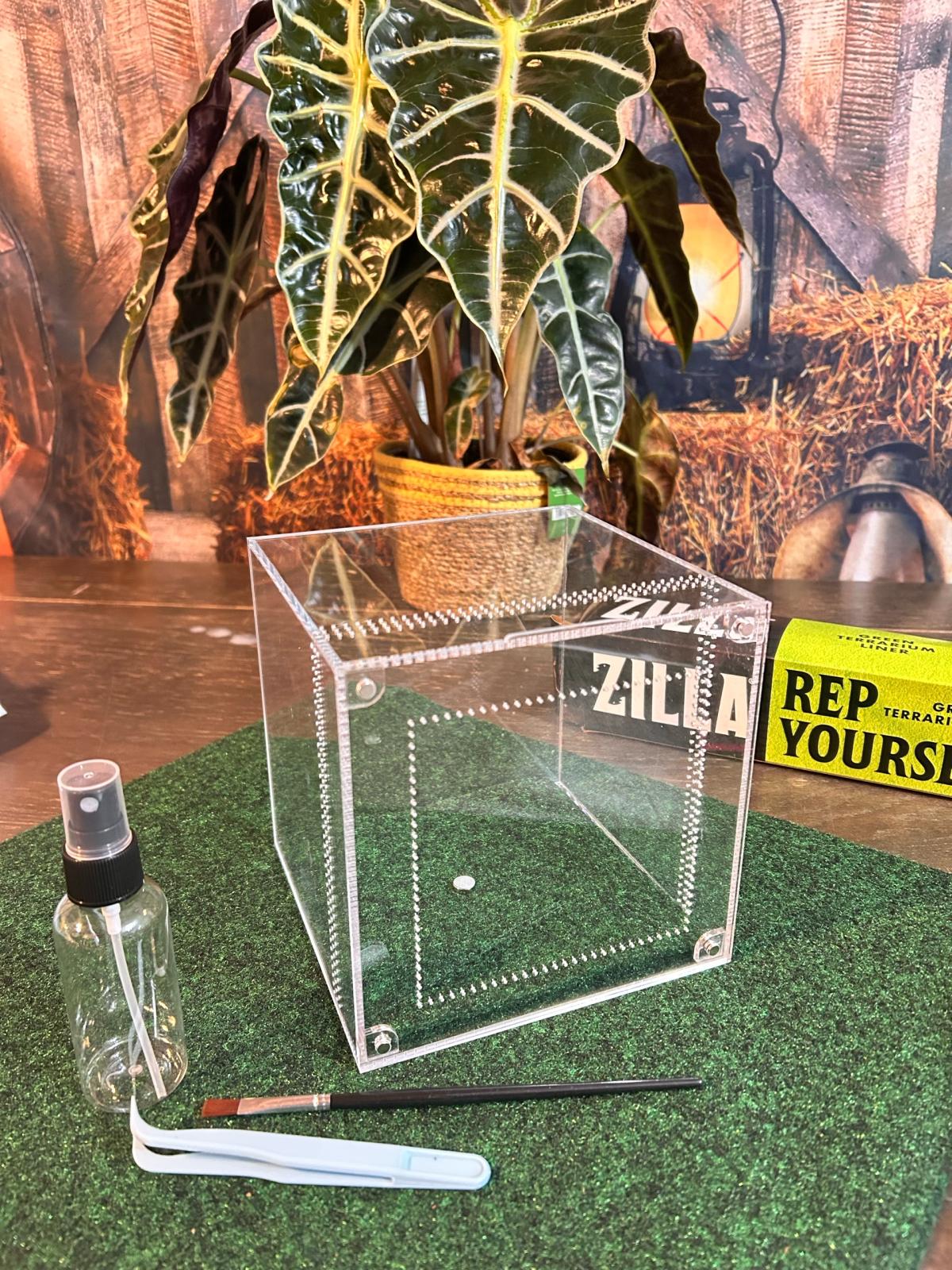 jumping spider enclosure kit aqua - Acworth, Georgia - FleaMarketBay