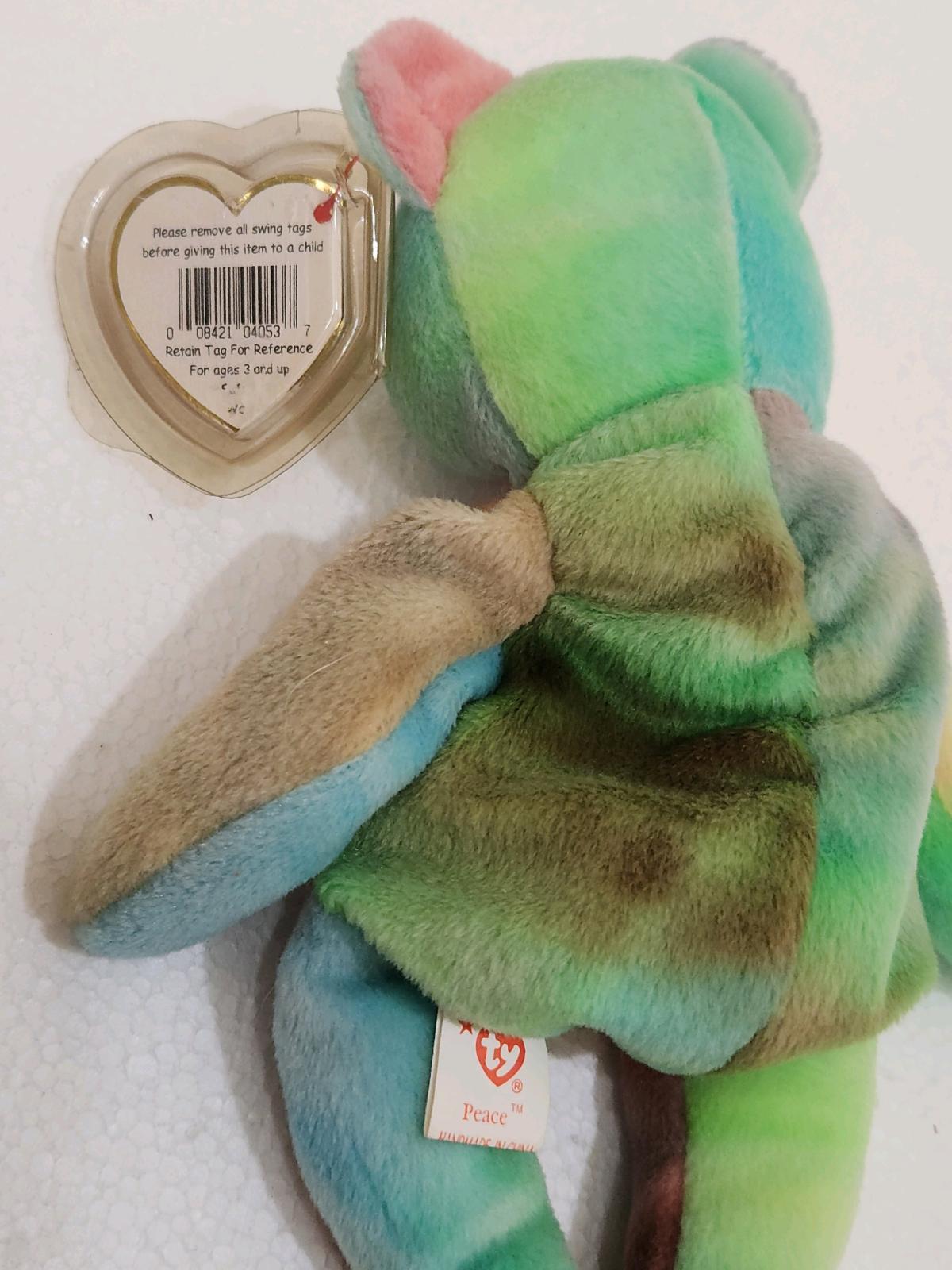 vintage ty beanie baby peace bear - Monrovia, California - FleaMarketBay