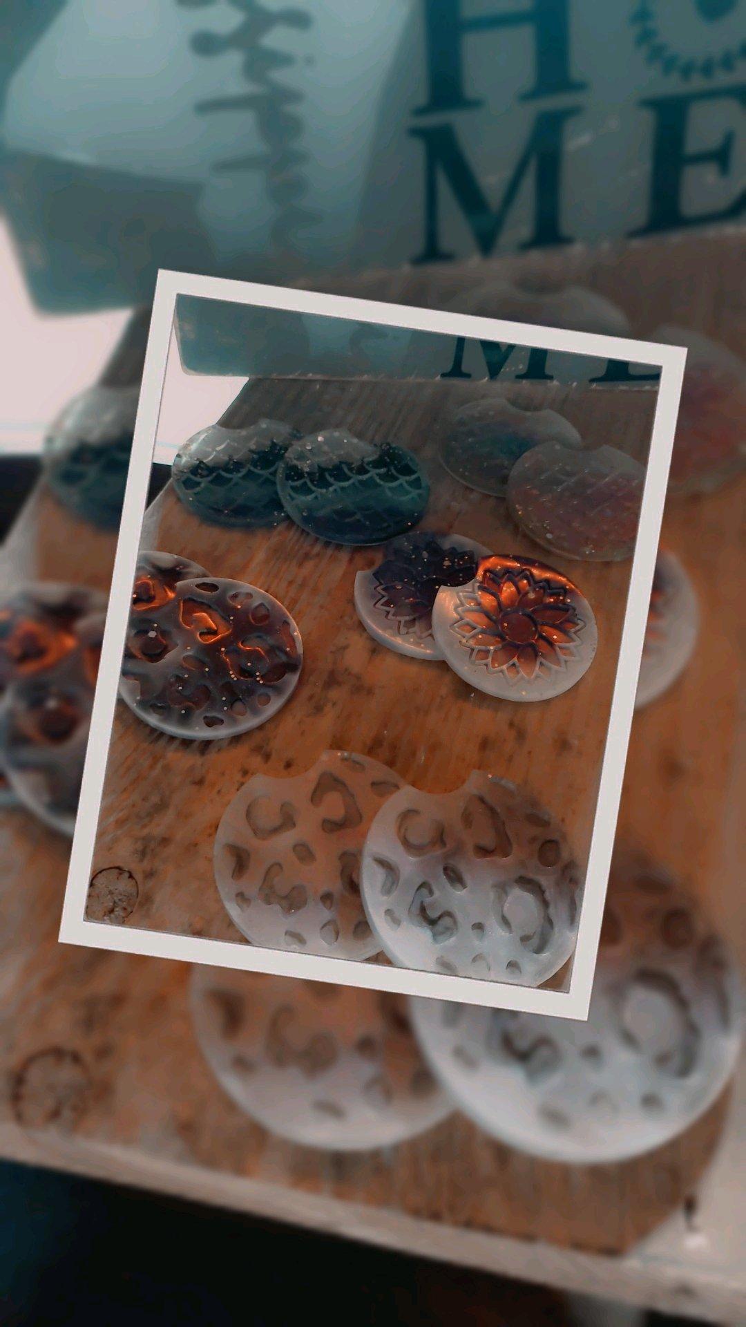 Handcrafted Resin Coasters - Coldwater, Mississippi - FleaMarketBay