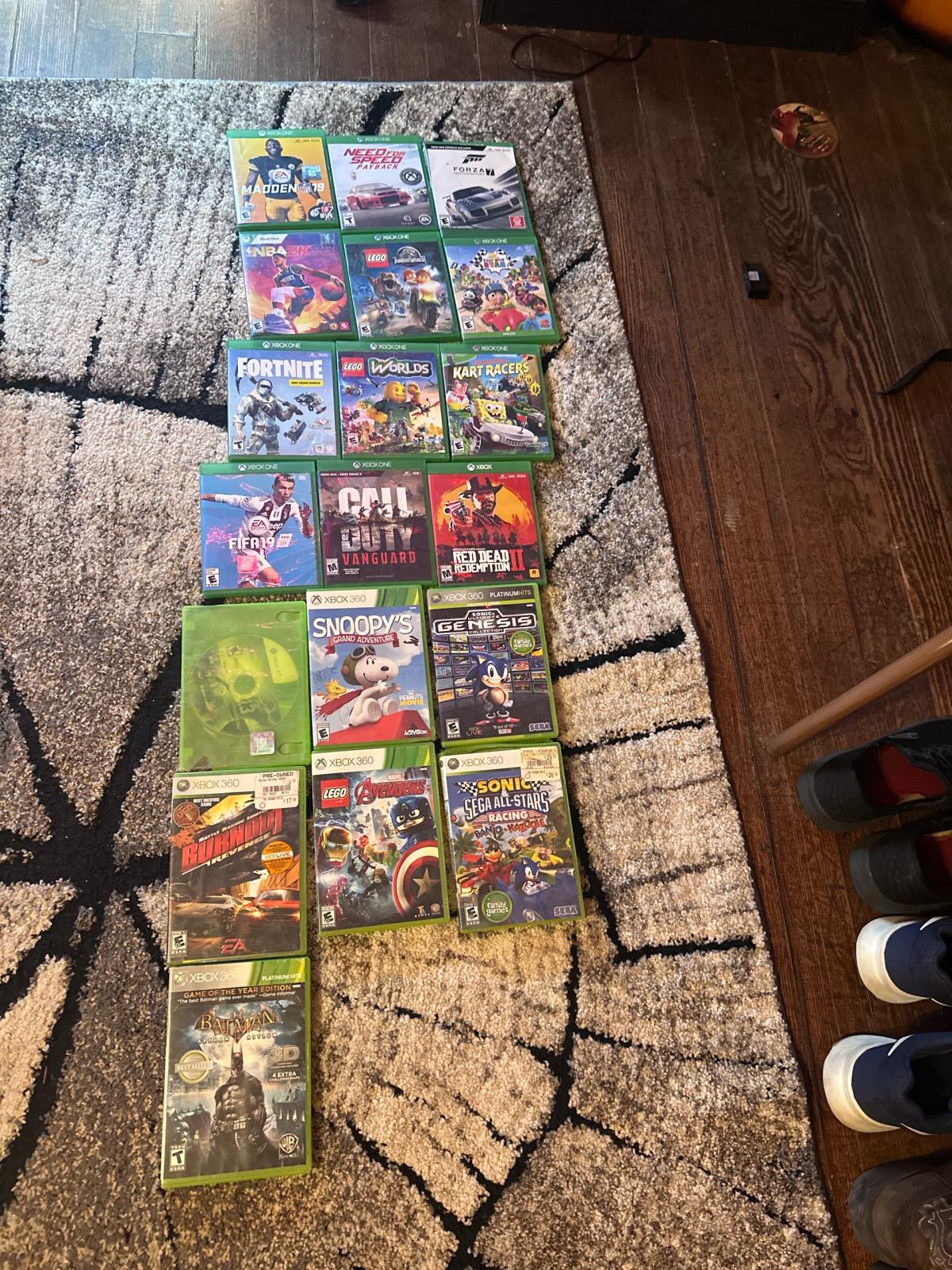 Old xbox one and Xbox 360 games for sale - Columbus, Nebraska - FleaMarketBay