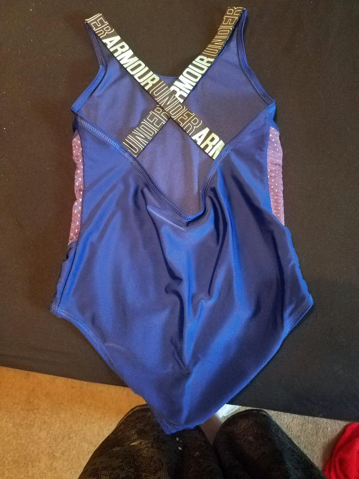 Girls size 10 Under Armour Mesh one Piece Swimsuit retail 45 - Dayton, Ohio - FleaMarketBay