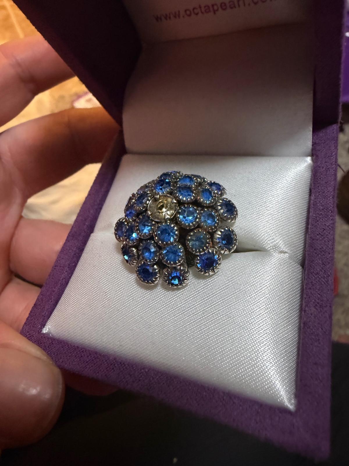 vintage cluster ring - Fountain, Colorado - FleaMarketBay