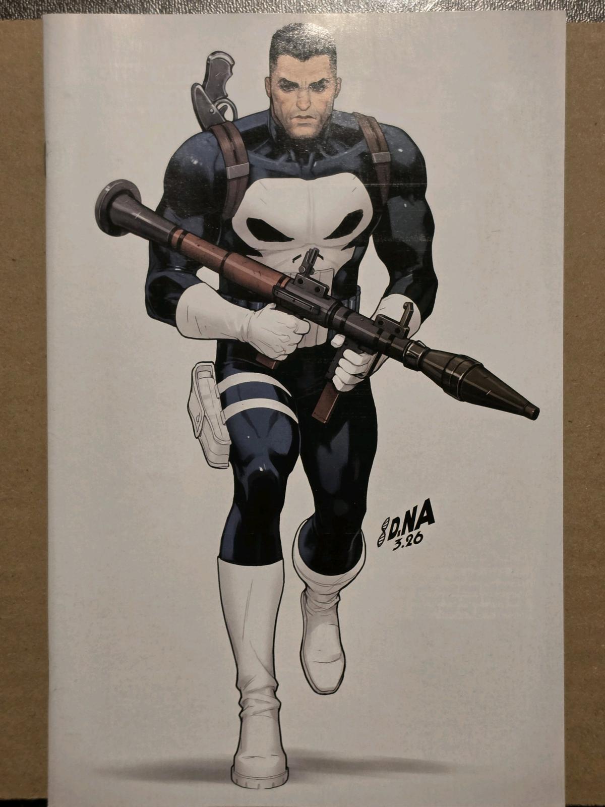 Punisher 3 150 Ratio David Nakayama Color Block White Virgin - Elmwood Park, Illinois - FleaMarketBay