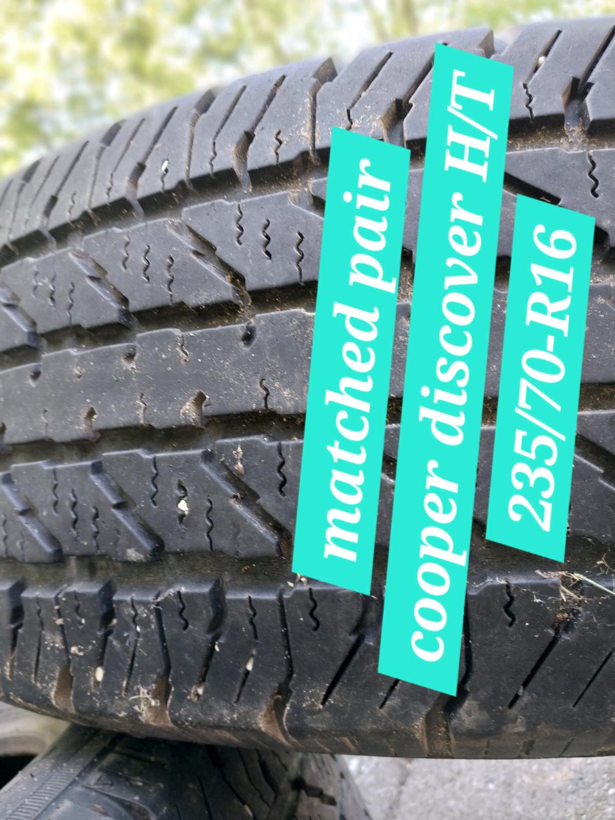 Tires for pick up in Alto MICHIGAN 49302 - Alto, Michigan - FleaMarketBay